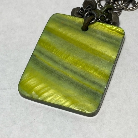 SILPADA Mother of Pearl Pyrite 925 Necklace - Picture 10 of 11